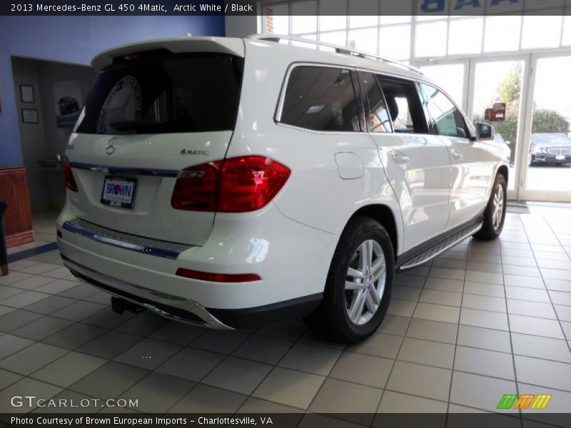 Arctic White / Black 2013 Mercedes-Benz GL 450 4Matic