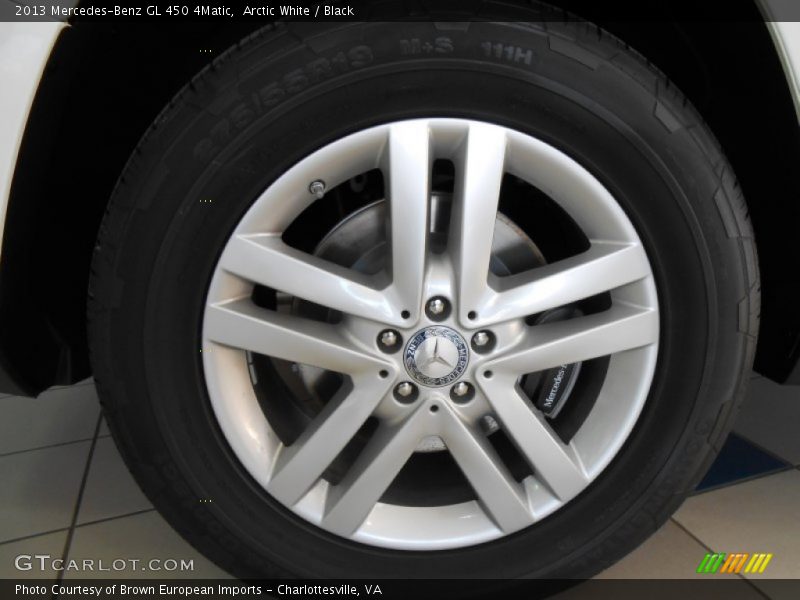 Arctic White / Black 2013 Mercedes-Benz GL 450 4Matic