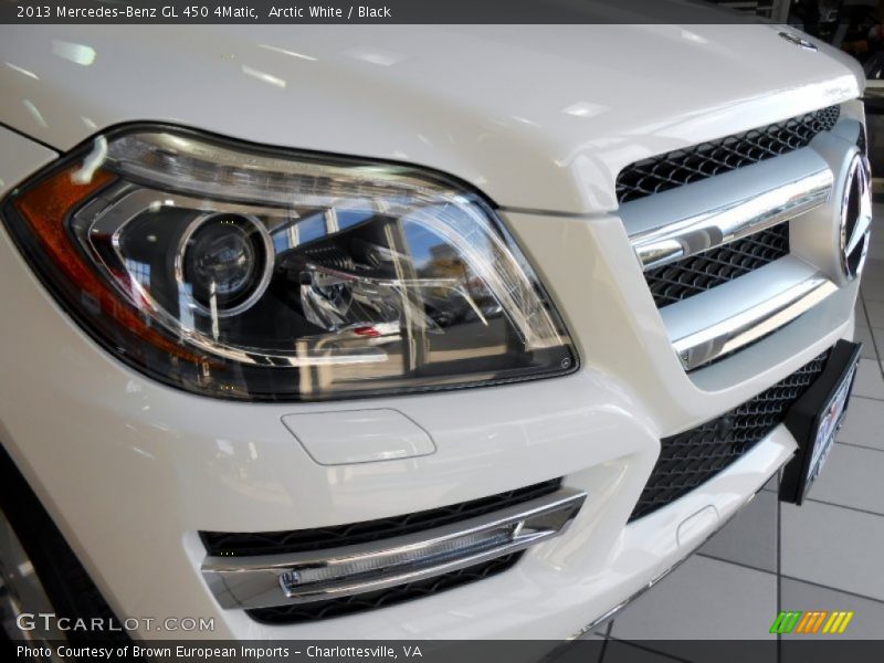 Arctic White / Black 2013 Mercedes-Benz GL 450 4Matic