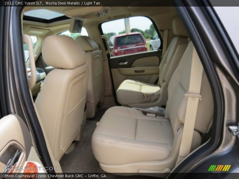 Mocha Steel Metallic / Light Tan 2012 GMC Yukon SLT
