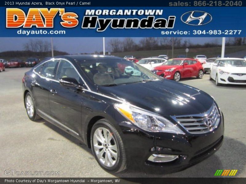 Black Onyx Pearl / Camel 2013 Hyundai Azera