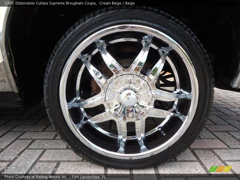 Custom Wheels of 1985 Cutlass Supreme Brougham Coupe