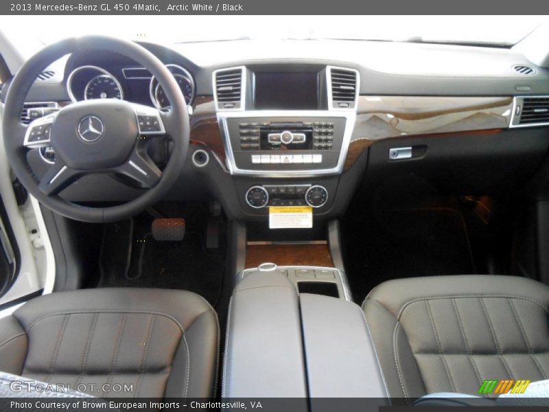Arctic White / Black 2013 Mercedes-Benz GL 450 4Matic