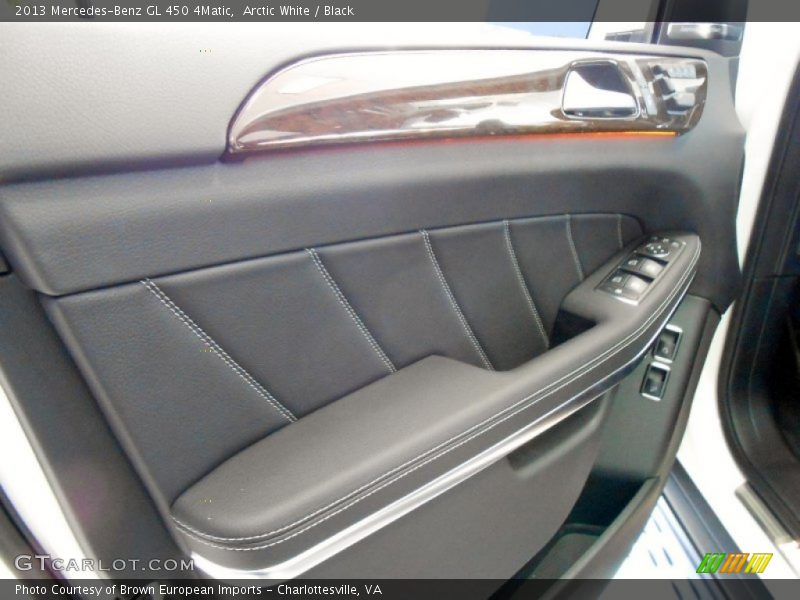 Arctic White / Black 2013 Mercedes-Benz GL 450 4Matic