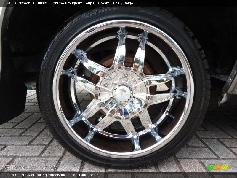 Custom Wheels of 1985 Cutlass Supreme Brougham Coupe