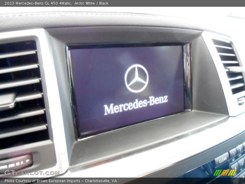 Arctic White / Black 2013 Mercedes-Benz GL 450 4Matic
