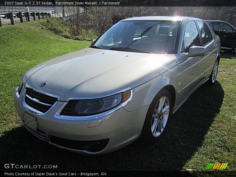 Parchment Silver Metallic / Parchment 2007 Saab 9-5 2.3T Sedan