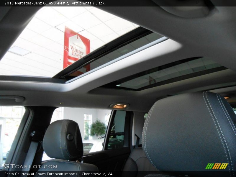 Arctic White / Black 2013 Mercedes-Benz GL 450 4Matic