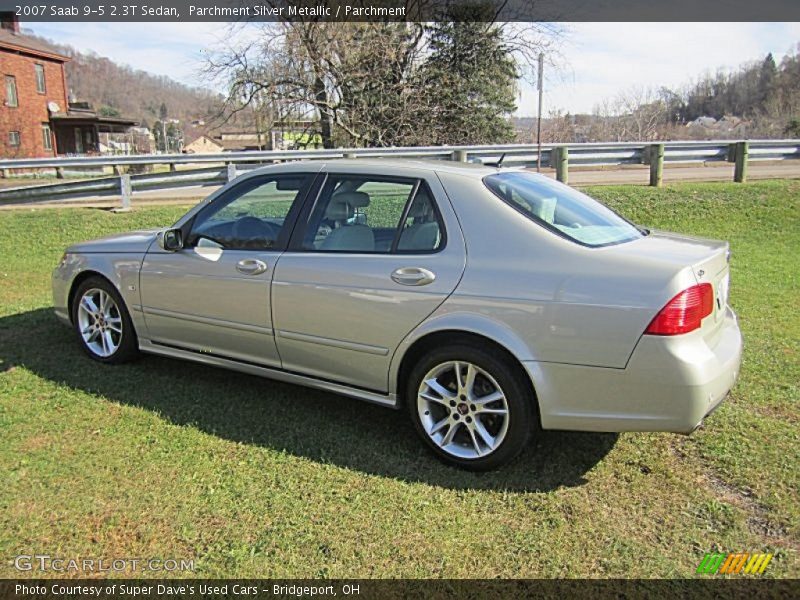 Parchment Silver Metallic / Parchment 2007 Saab 9-5 2.3T Sedan