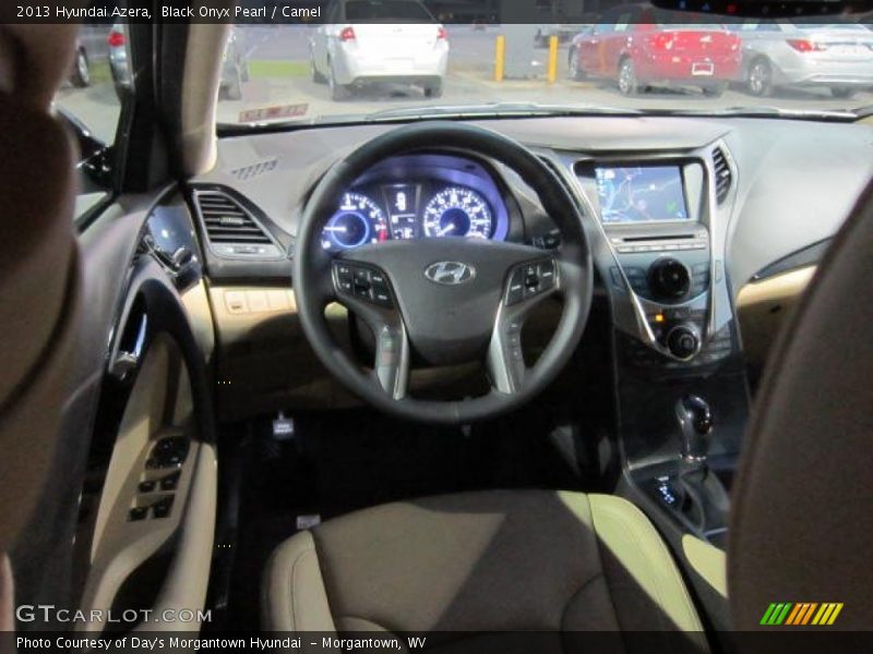 Black Onyx Pearl / Camel 2013 Hyundai Azera