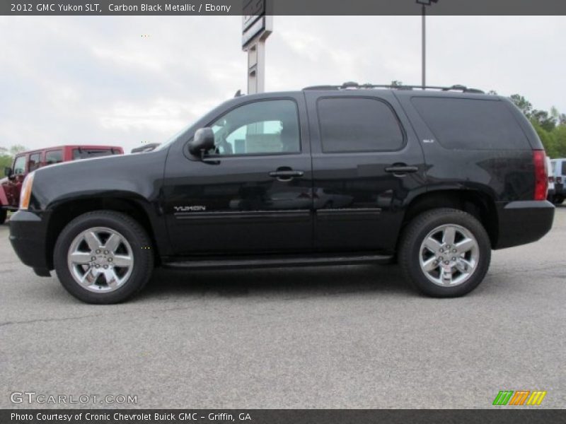 Carbon Black Metallic / Ebony 2012 GMC Yukon SLT