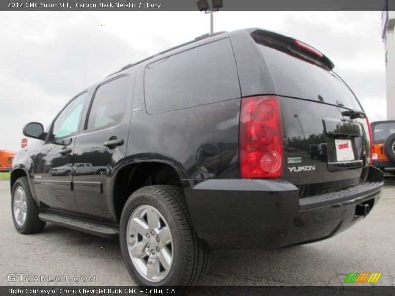 Carbon Black Metallic / Ebony 2012 GMC Yukon SLT