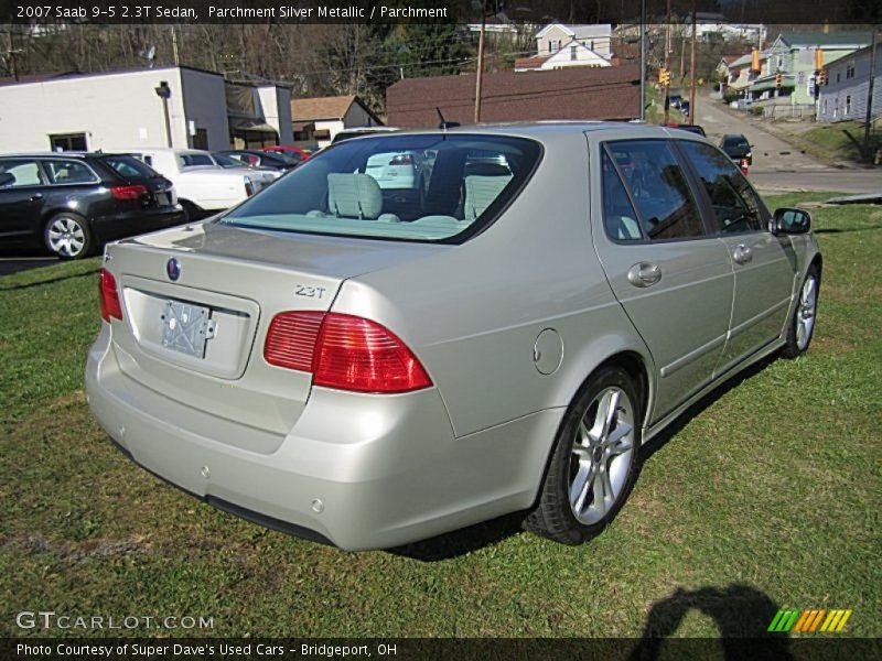 Parchment Silver Metallic / Parchment 2007 Saab 9-5 2.3T Sedan