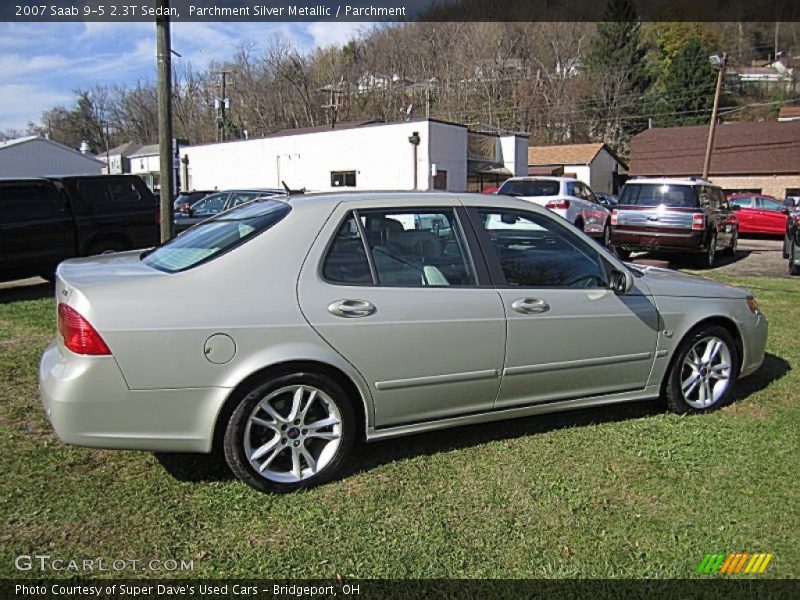 Parchment Silver Metallic / Parchment 2007 Saab 9-5 2.3T Sedan