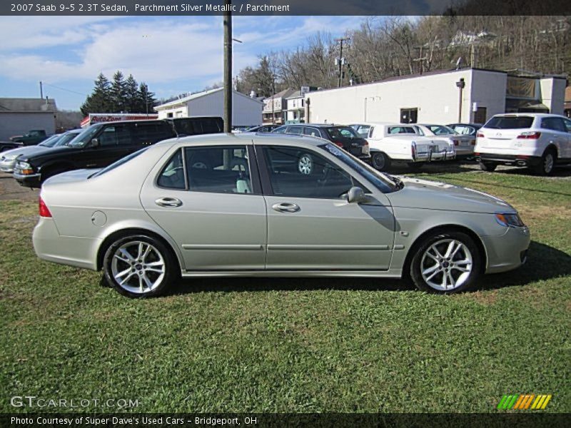 Parchment Silver Metallic / Parchment 2007 Saab 9-5 2.3T Sedan