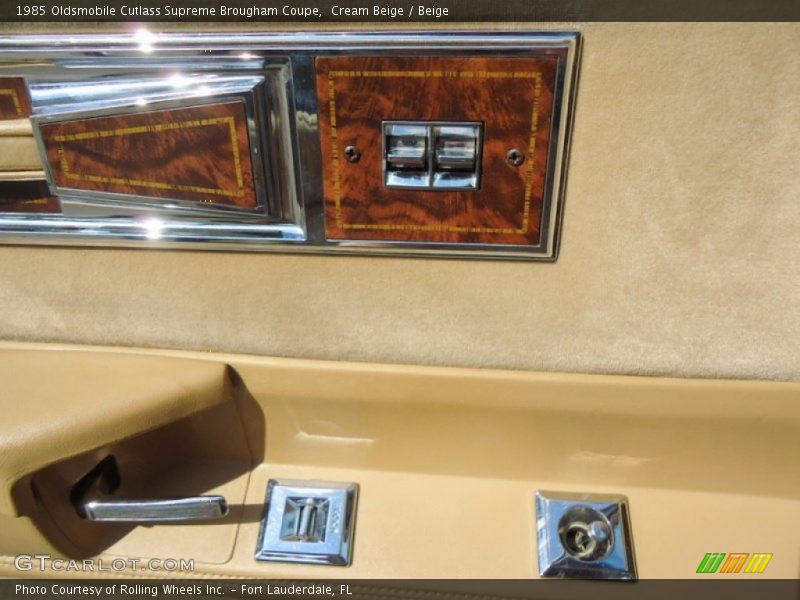 Controls of 1985 Cutlass Supreme Brougham Coupe