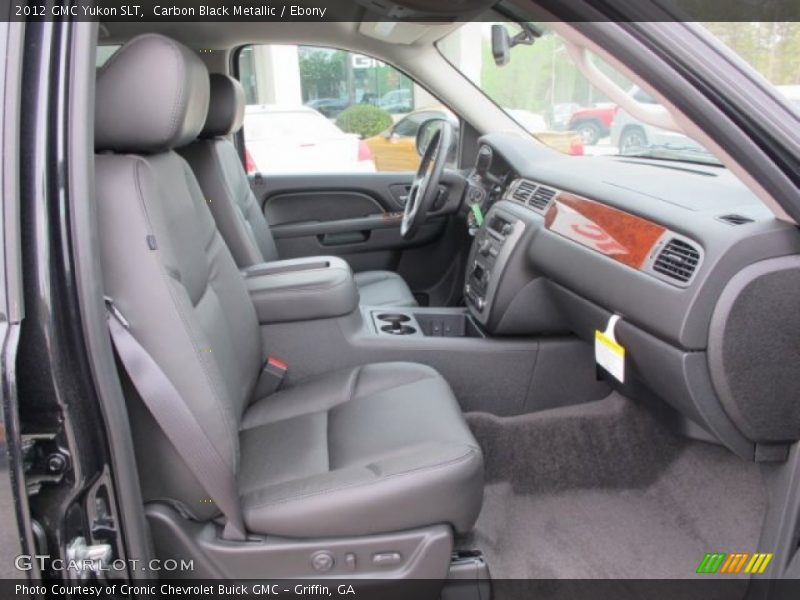 Carbon Black Metallic / Ebony 2012 GMC Yukon SLT