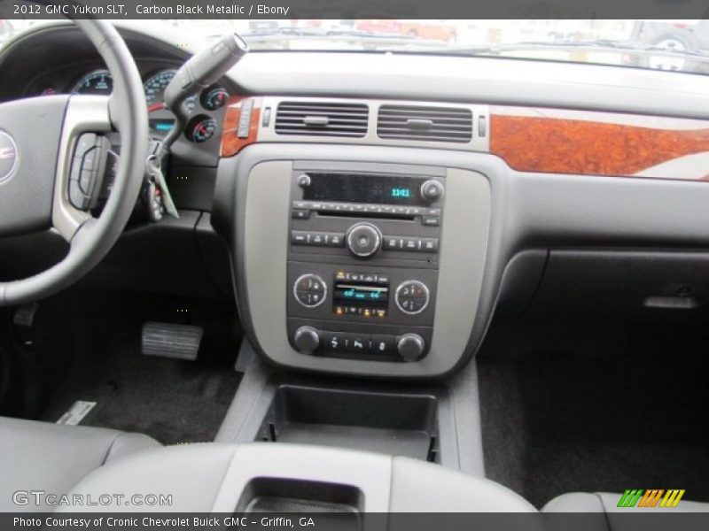 Carbon Black Metallic / Ebony 2012 GMC Yukon SLT