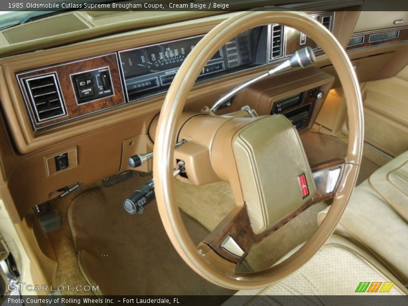  1985 Cutlass Supreme Brougham Coupe Steering Wheel