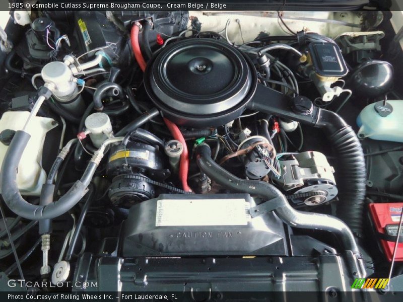 1985 Cutlass Supreme Brougham Coupe Engine 38 Liter Ohv 12 Valve V6 Photo No 73416239