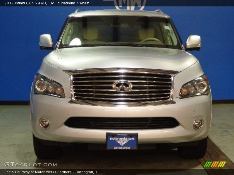 Liquid Platinum / Wheat 2012 Infiniti QX 56 4WD