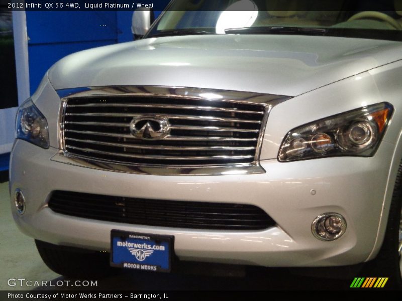 Liquid Platinum / Wheat 2012 Infiniti QX 56 4WD