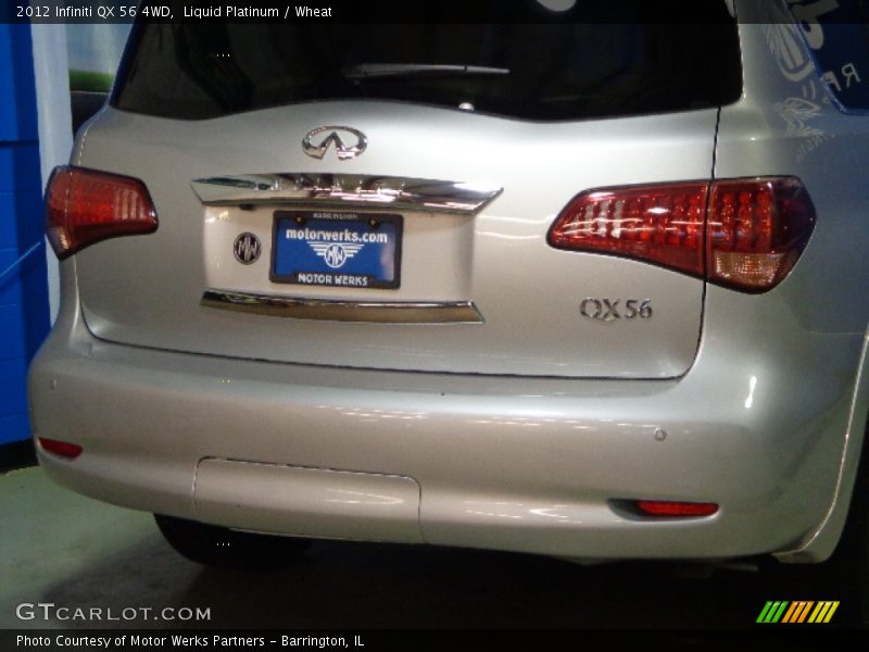 Liquid Platinum / Wheat 2012 Infiniti QX 56 4WD