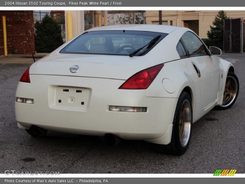 Pikes Peak White Pearl / Frost 2004 Nissan 350Z Touring Coupe