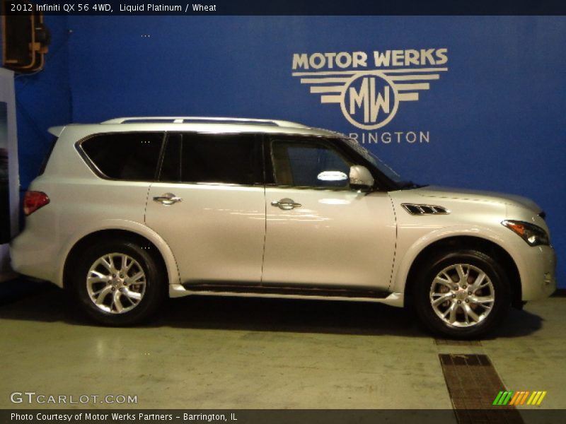 Liquid Platinum / Wheat 2012 Infiniti QX 56 4WD