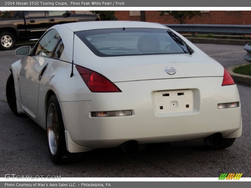 Pikes Peak White Pearl / Frost 2004 Nissan 350Z Touring Coupe