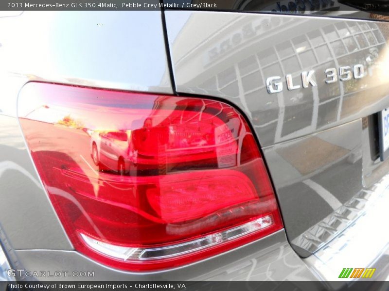 Pebble Grey Metallic / Grey/Black 2013 Mercedes-Benz GLK 350 4Matic