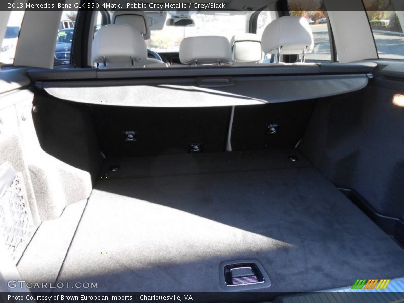 Pebble Grey Metallic / Grey/Black 2013 Mercedes-Benz GLK 350 4Matic