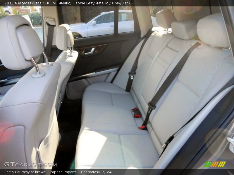 Pebble Grey Metallic / Grey/Black 2013 Mercedes-Benz GLK 350 4Matic