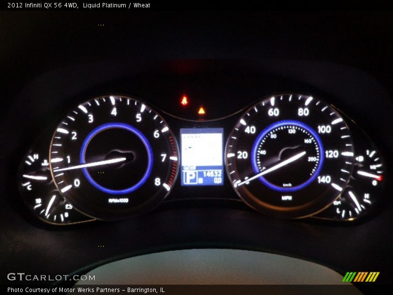 Liquid Platinum / Wheat 2012 Infiniti QX 56 4WD