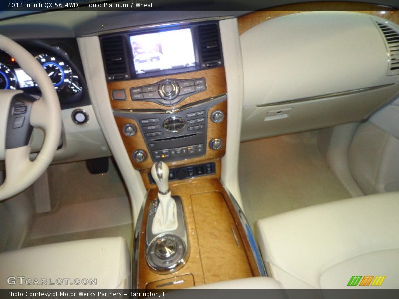Liquid Platinum / Wheat 2012 Infiniti QX 56 4WD