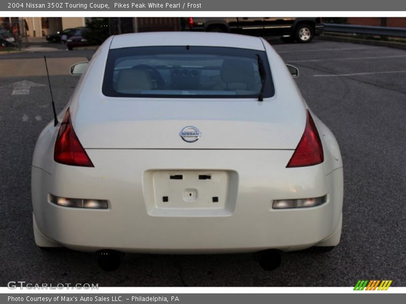 Pikes Peak White Pearl / Frost 2004 Nissan 350Z Touring Coupe