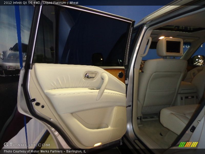 Liquid Platinum / Wheat 2012 Infiniti QX 56 4WD