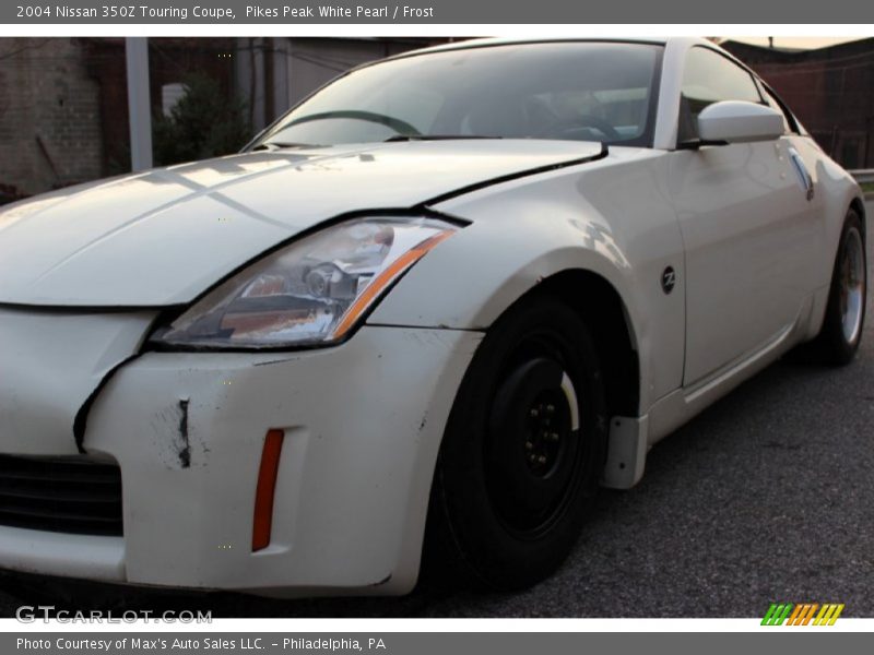 Pikes Peak White Pearl / Frost 2004 Nissan 350Z Touring Coupe