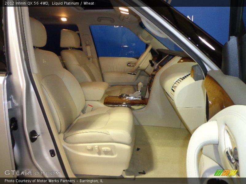 Liquid Platinum / Wheat 2012 Infiniti QX 56 4WD