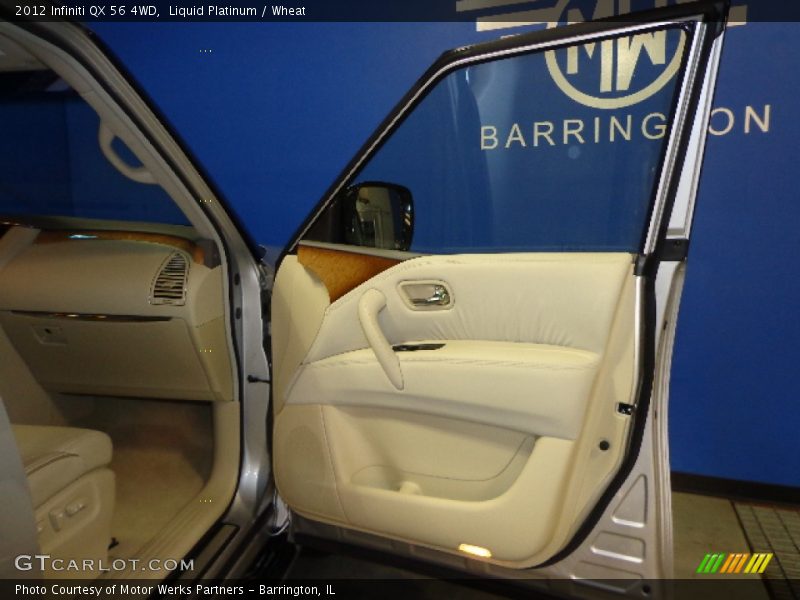 Liquid Platinum / Wheat 2012 Infiniti QX 56 4WD