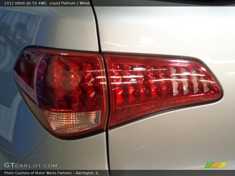 Liquid Platinum / Wheat 2012 Infiniti QX 56 4WD