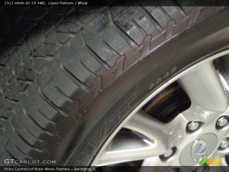 Liquid Platinum / Wheat 2012 Infiniti QX 56 4WD