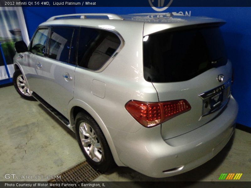 Liquid Platinum / Wheat 2012 Infiniti QX 56 4WD