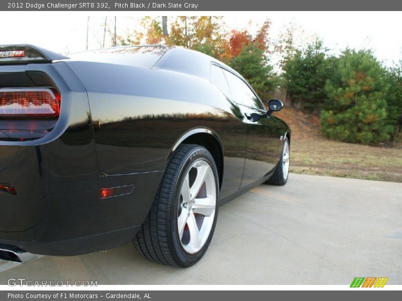 Pitch Black / Dark Slate Gray 2012 Dodge Challenger SRT8 392