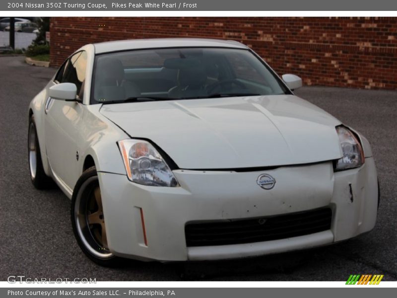 Pikes Peak White Pearl / Frost 2004 Nissan 350Z Touring Coupe