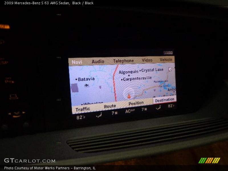 Black / Black 2009 Mercedes-Benz S 63 AMG Sedan