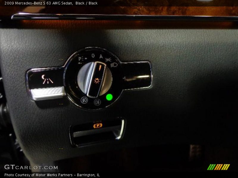 Black / Black 2009 Mercedes-Benz S 63 AMG Sedan
