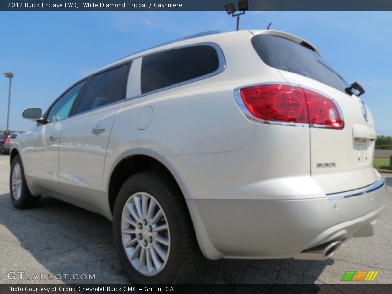 White Diamond Tricoat / Cashmere 2012 Buick Enclave FWD