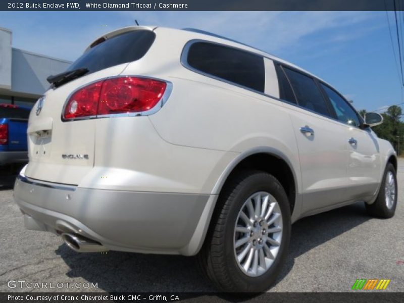 White Diamond Tricoat / Cashmere 2012 Buick Enclave FWD