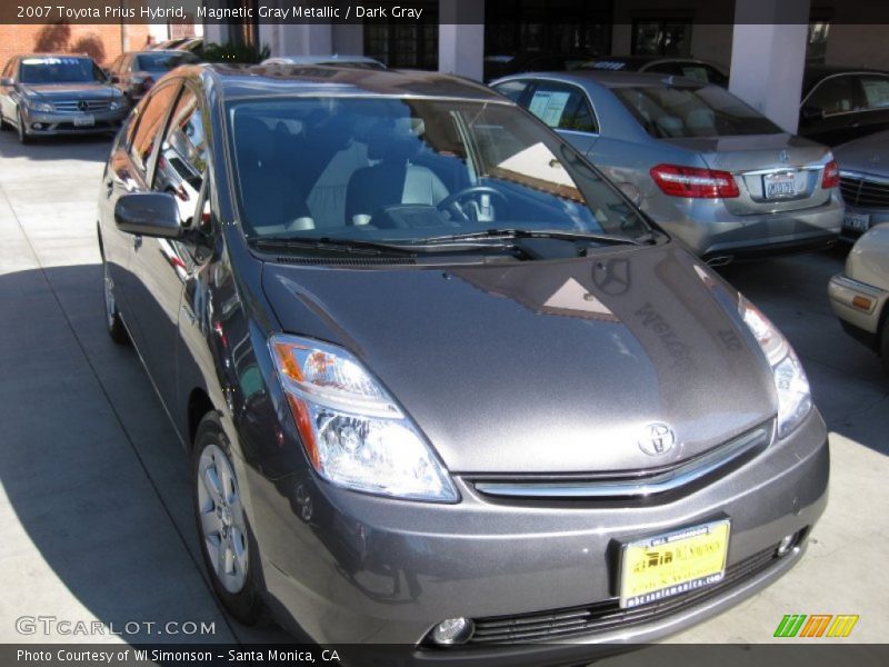 Magnetic Gray Metallic / Dark Gray 2007 Toyota Prius Hybrid